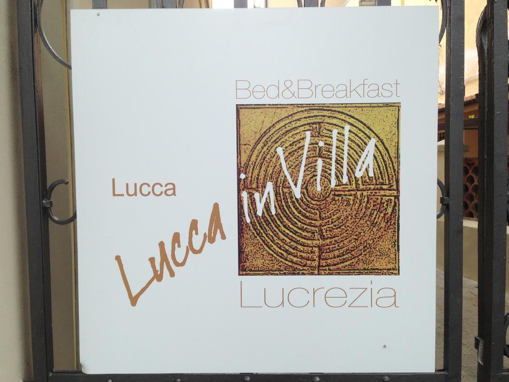 Lucca In Villa Lucrezia Exterior photo
